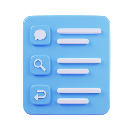 AI Management  3D Icon
