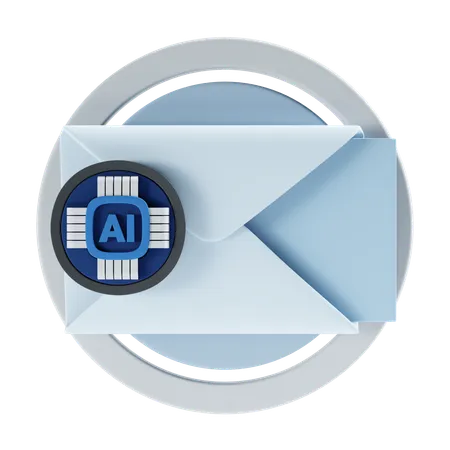 Ai Message 3 D Icon And Illustration 3D Icon