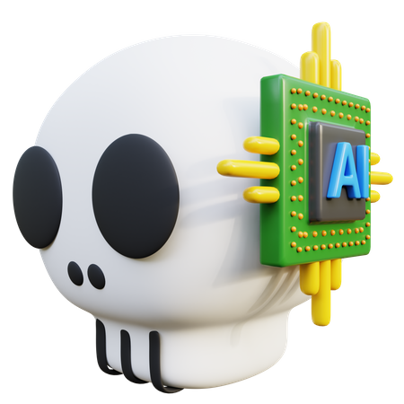 Ai Mind  3D Icon