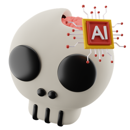 Ai Mind  3D Icon