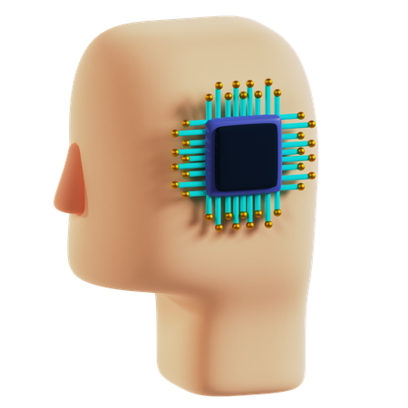 Ai Mind  3D Icon