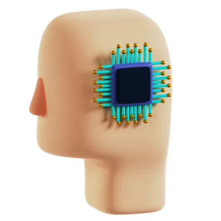 Ai Mind  3D Icon