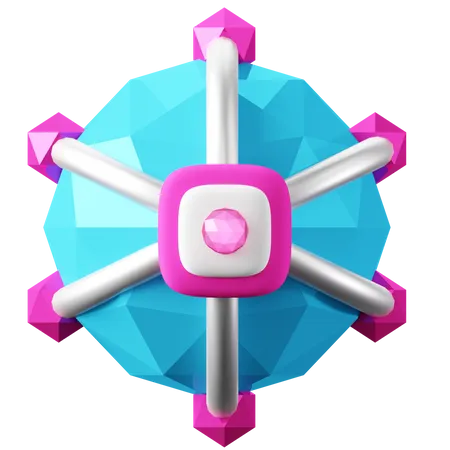 Ai Network  3D Icon