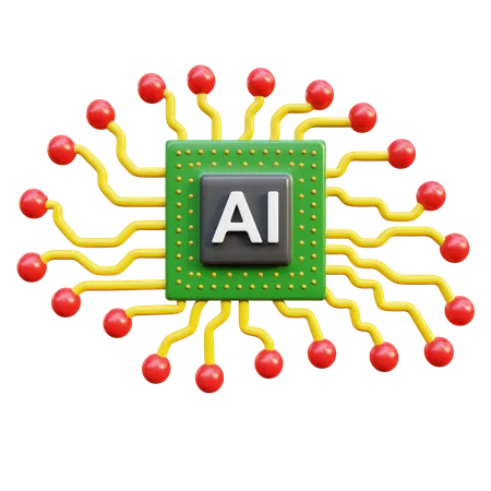 Ai Neuron  3D Icon