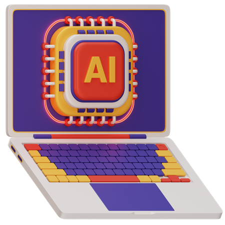 Ai Notebook  3D Icon