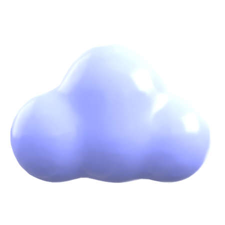 Nuvem de IA  3D Icon
