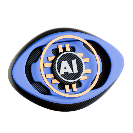 Ai oeil  3D Icon