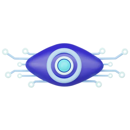 Ai oeil  3D Icon