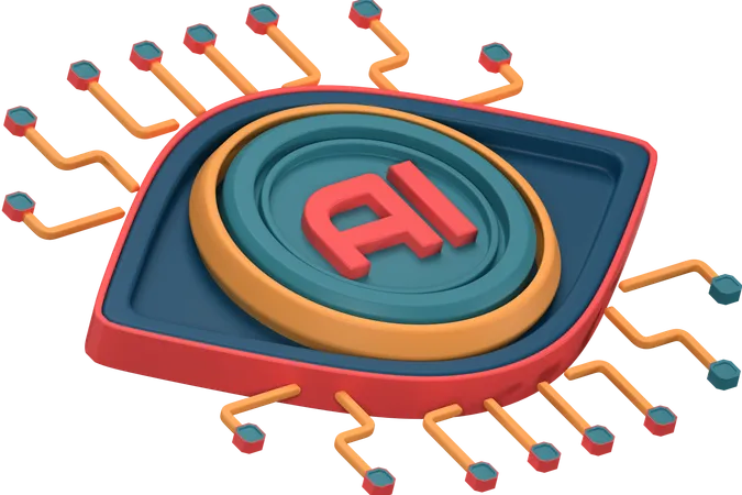 Ai ojo  3D Icon