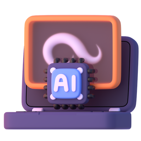 Peinture par ai  3D Icon