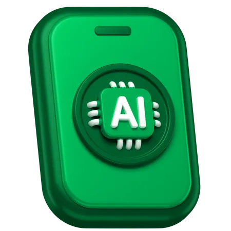 Ai Phone  3D Icon