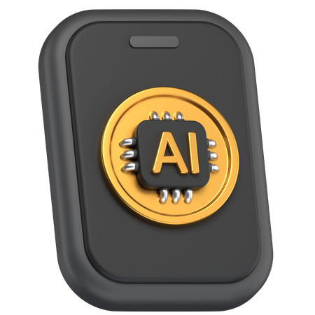 Ai Phone  3D Icon