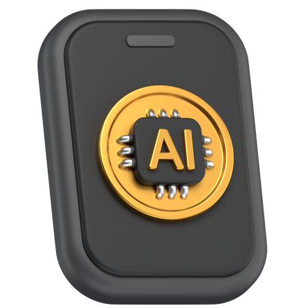 Ai Phone  3D Icon