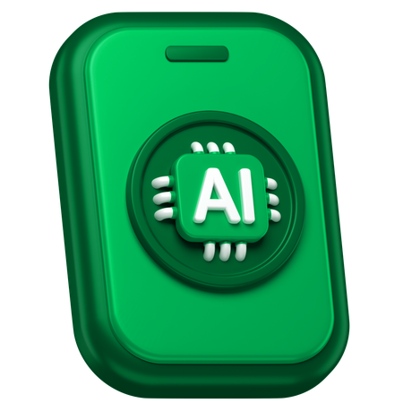 Ai Phone  3D Icon