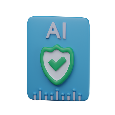 Ai Policy  3D Icon