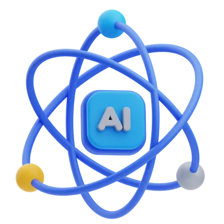 Ai Power  3D Icon