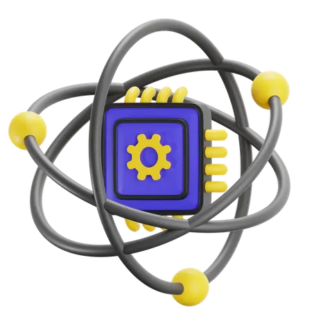 Ai Processing  3D Icon