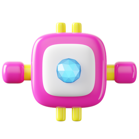 Ai Processor  3D Icon