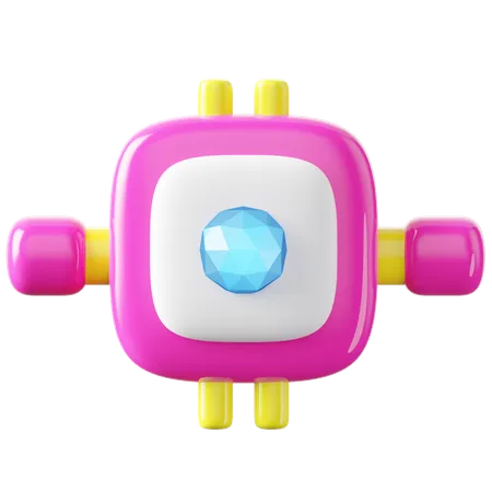 Ai Processor  3D Icon