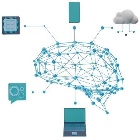 Ai Processor  3D Icon