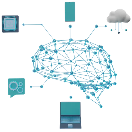 Ai Processor  3D Icon