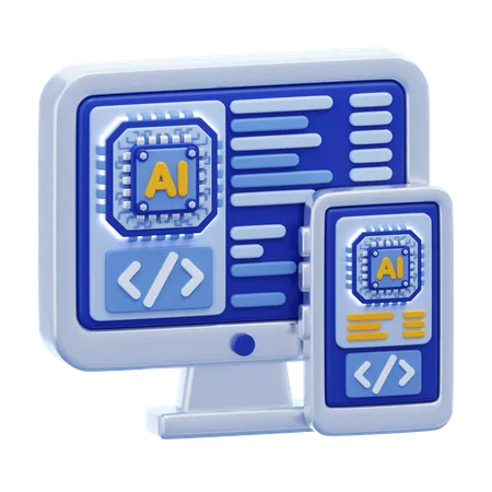 Ai Program  3D Icon