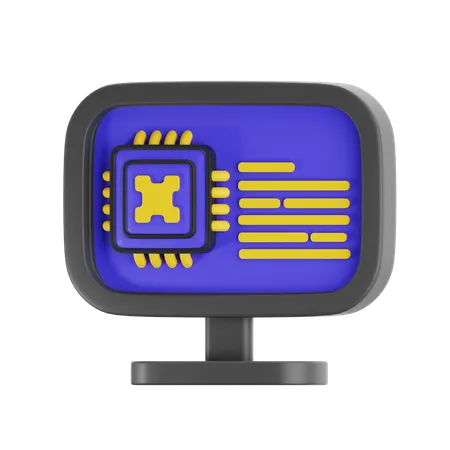 Ai Program  3D Icon