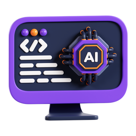 Ai Program  3D Icon