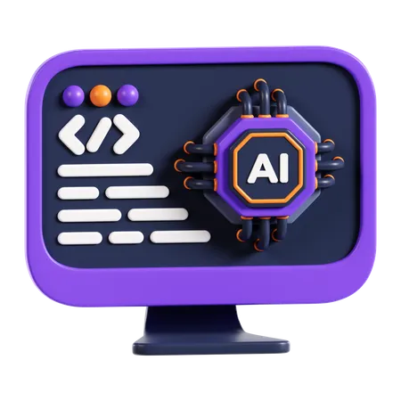 Ai Program  3D Icon