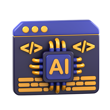 Ai Program  3D Icon