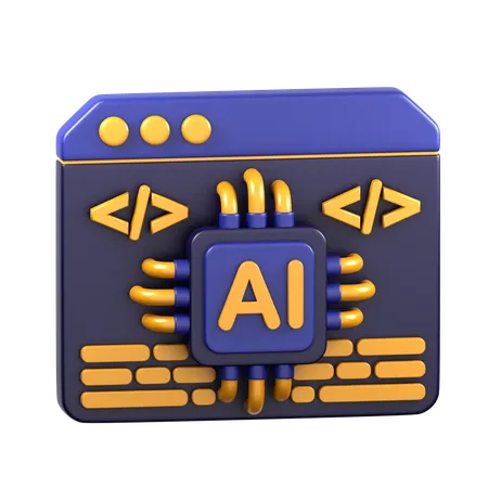 Ai Program  3D Icon