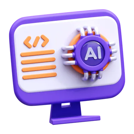 Ai Program  3D Icon