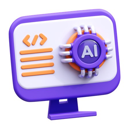 Ai Program  3D Icon