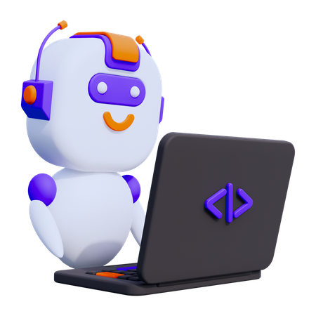 Ai Programming  3D Icon