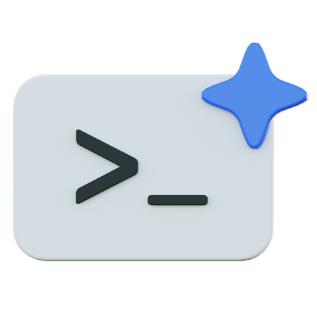 Ai Programming  3D Icon
