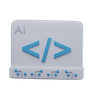 ai programming emoji 3d