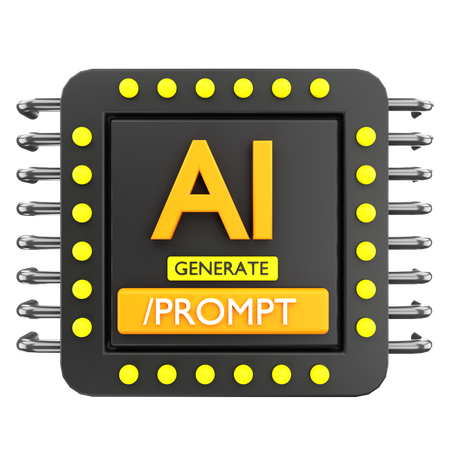 Ai Prompt  3D Icon