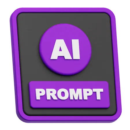 Ai Prompt  3D Icon