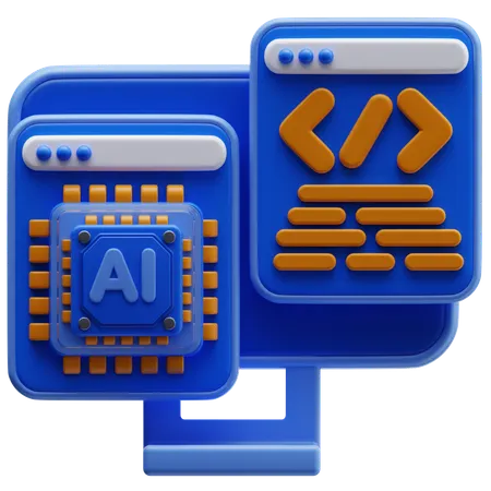 Ai Prompt  3D Icon