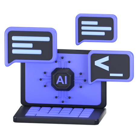 Ai Prompt  3D Icon