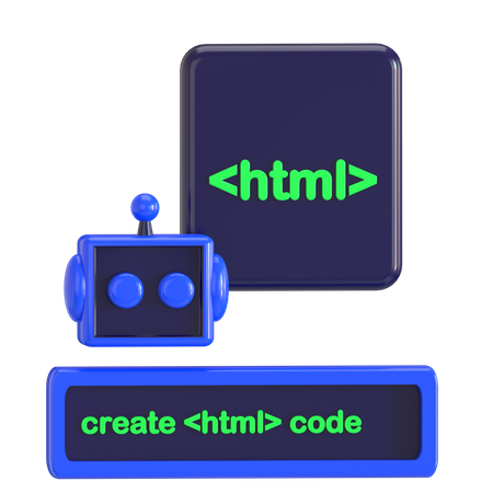 Ai Prompt  3D Icon
