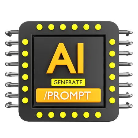 Ai Prompt  3D Icon