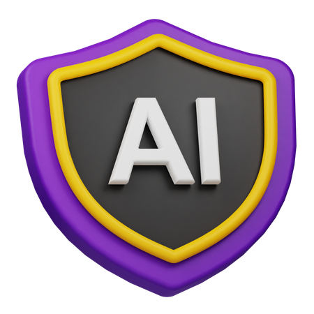 Ai protection  3D Icon