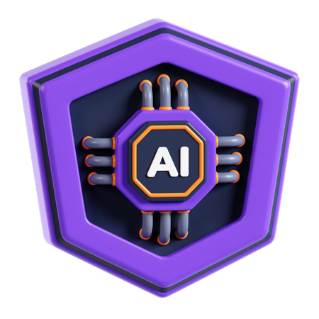 Ai Protection  3D Icon