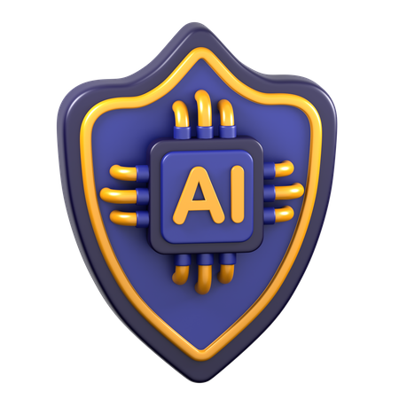 Ai Protection  3D Icon