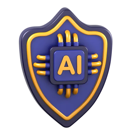 Ai Protection  3D Icon