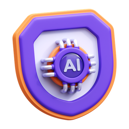 Ai Protection  3D Icon