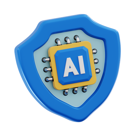 Ai Protection  3D Icon