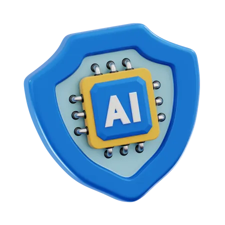 Ai Protection  3D Icon