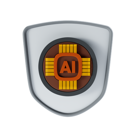 Ai Protection  3D Icon